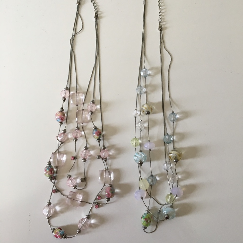 Flirty Spring Beaded Necklaces